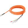 西门子变频器V90系列动力电缆用于1.5~2kW电机，含接头6FX3002-5BL03-1BA0