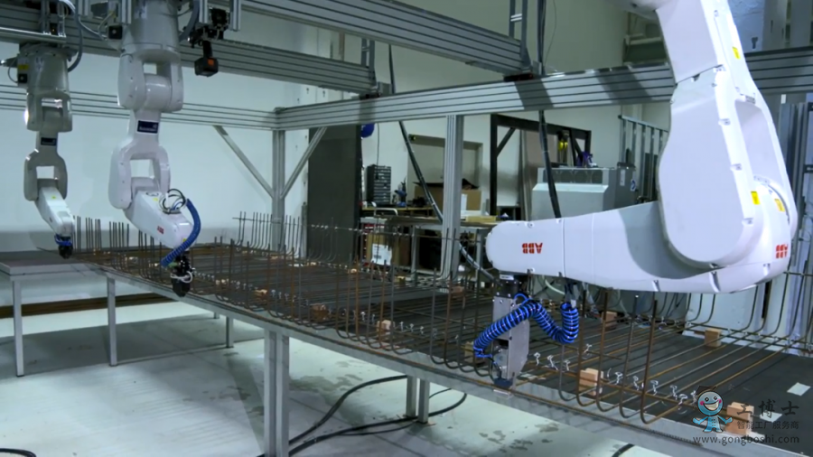 机器人捆扎钢筋应用——ABB机器人
